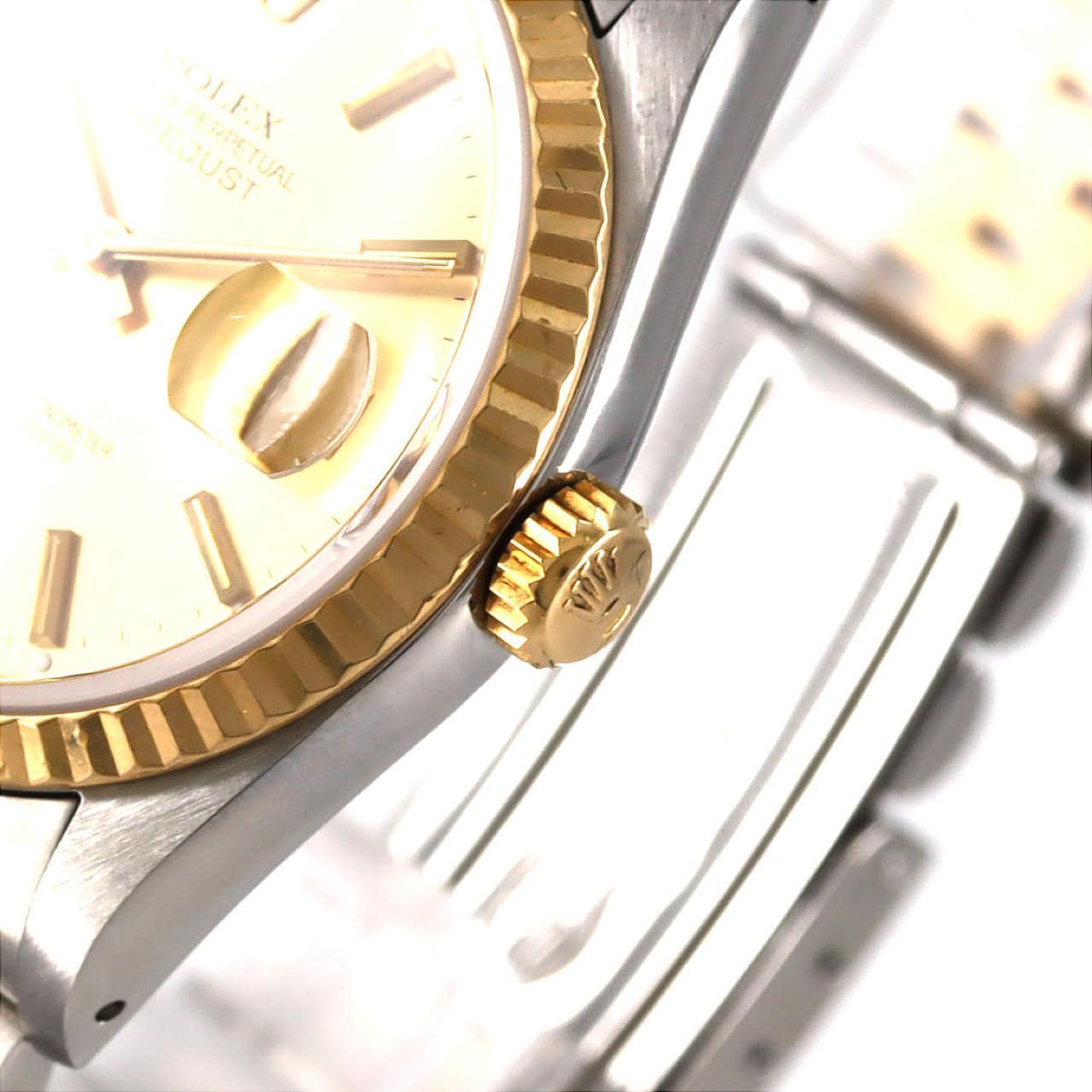 ロレックス デイトジャスト 16233 SSxYG 自動巻 S番