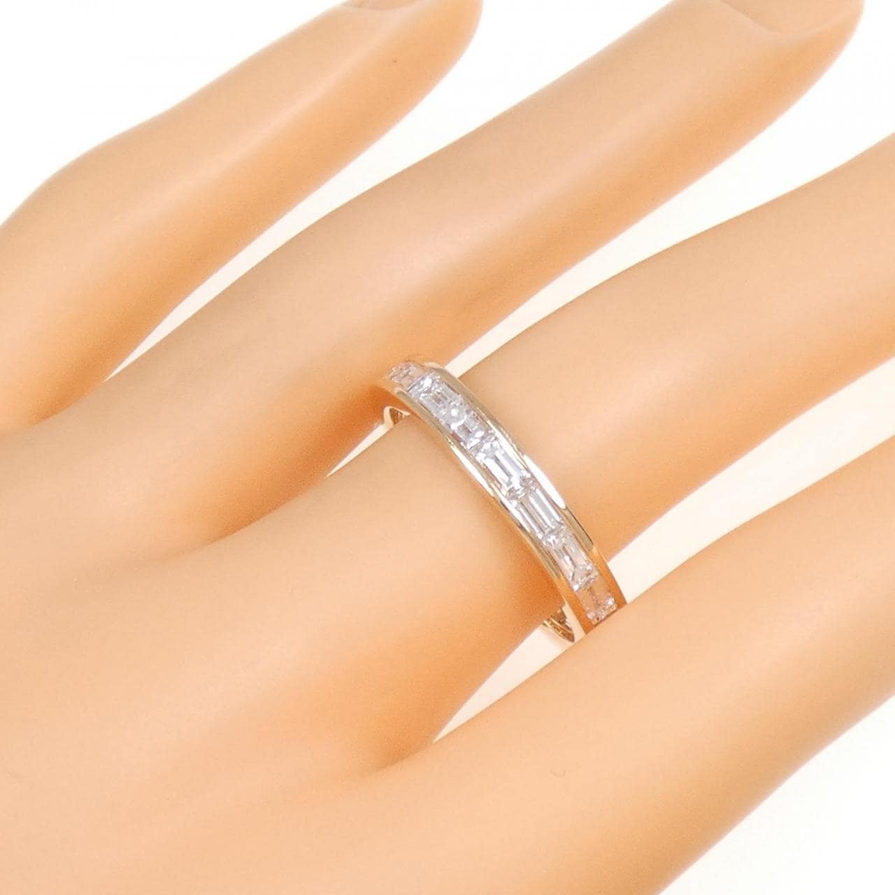 K18PG ダイヤモンド リング 2.18CT