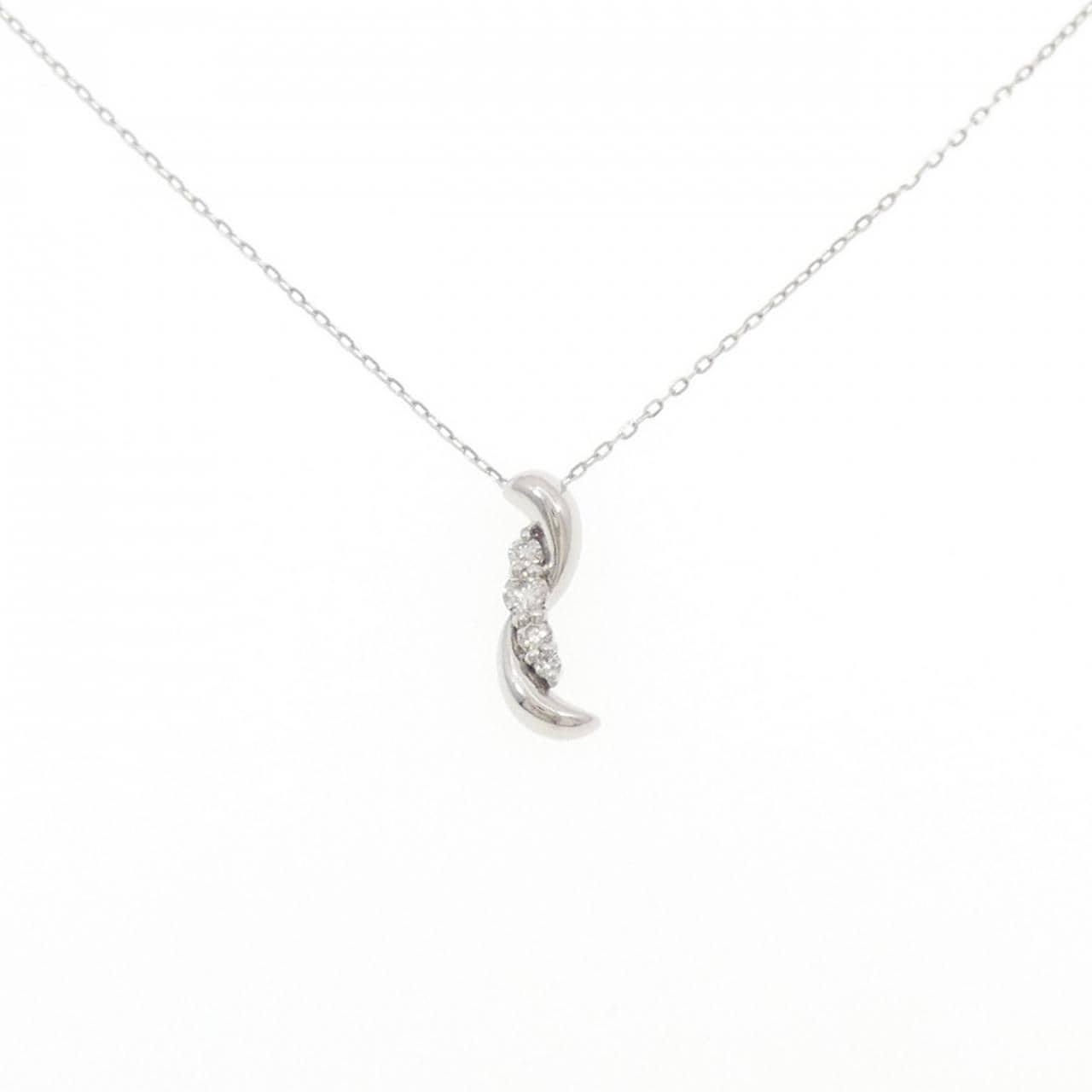 フェスタリア ダイヤモンド ネックレス 0.06CT