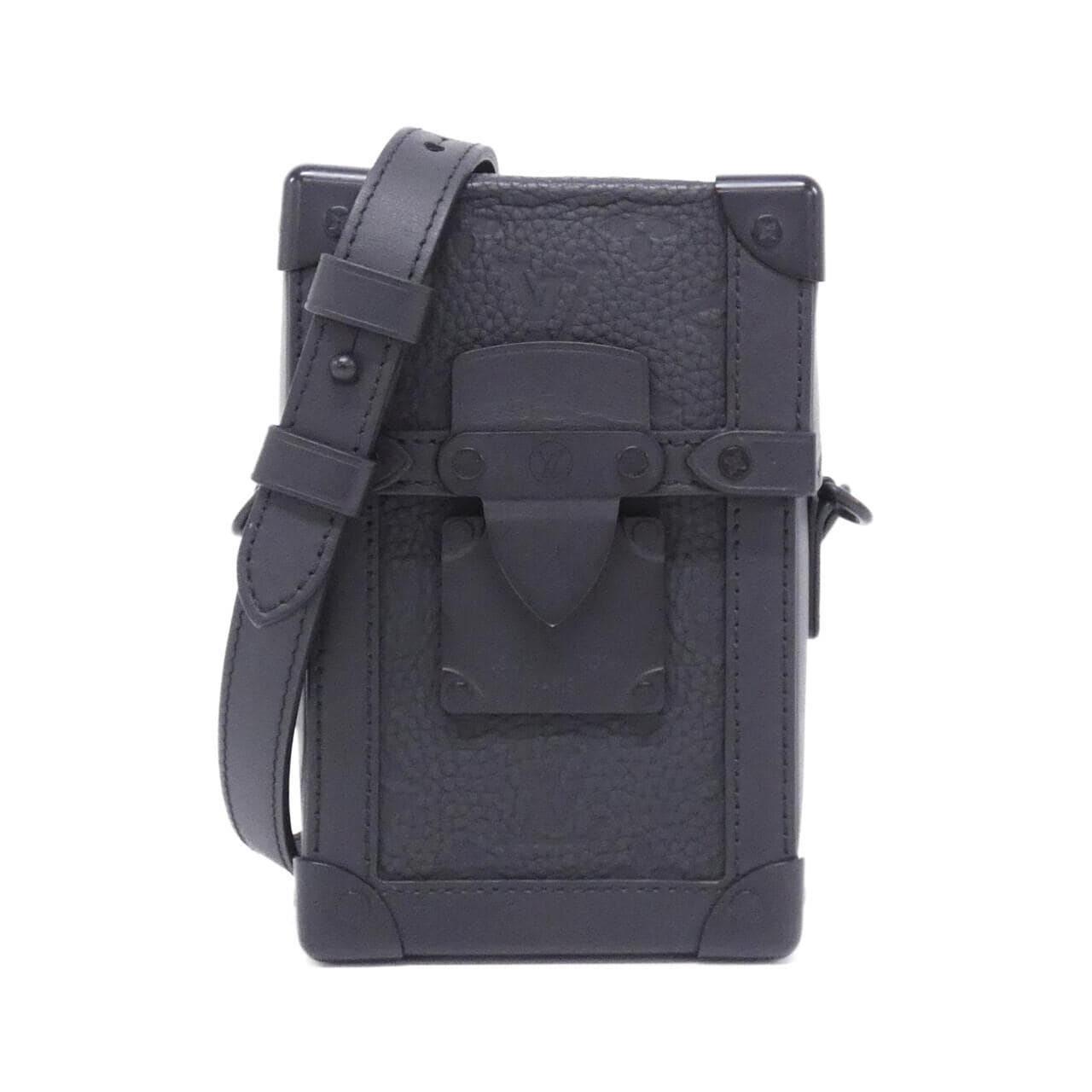 LOUIS VUITTON Taurillon Monogram竖版Trunk 可穿戴钱包 M82070 单肩包