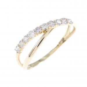 【新品】K18YG ダイヤモンド リング 0.20CT