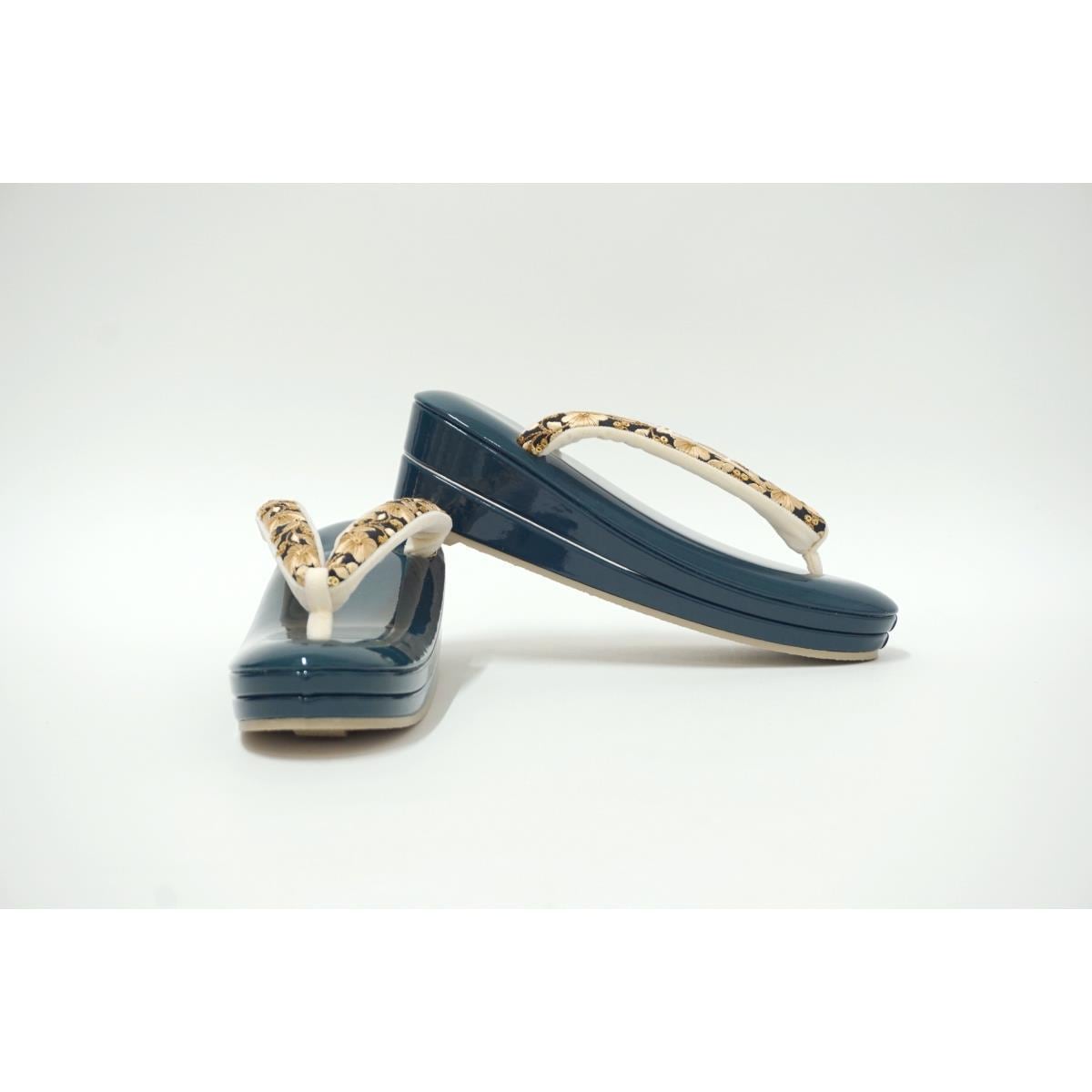 【新品】女草履　インドレース　Ｆサイズ