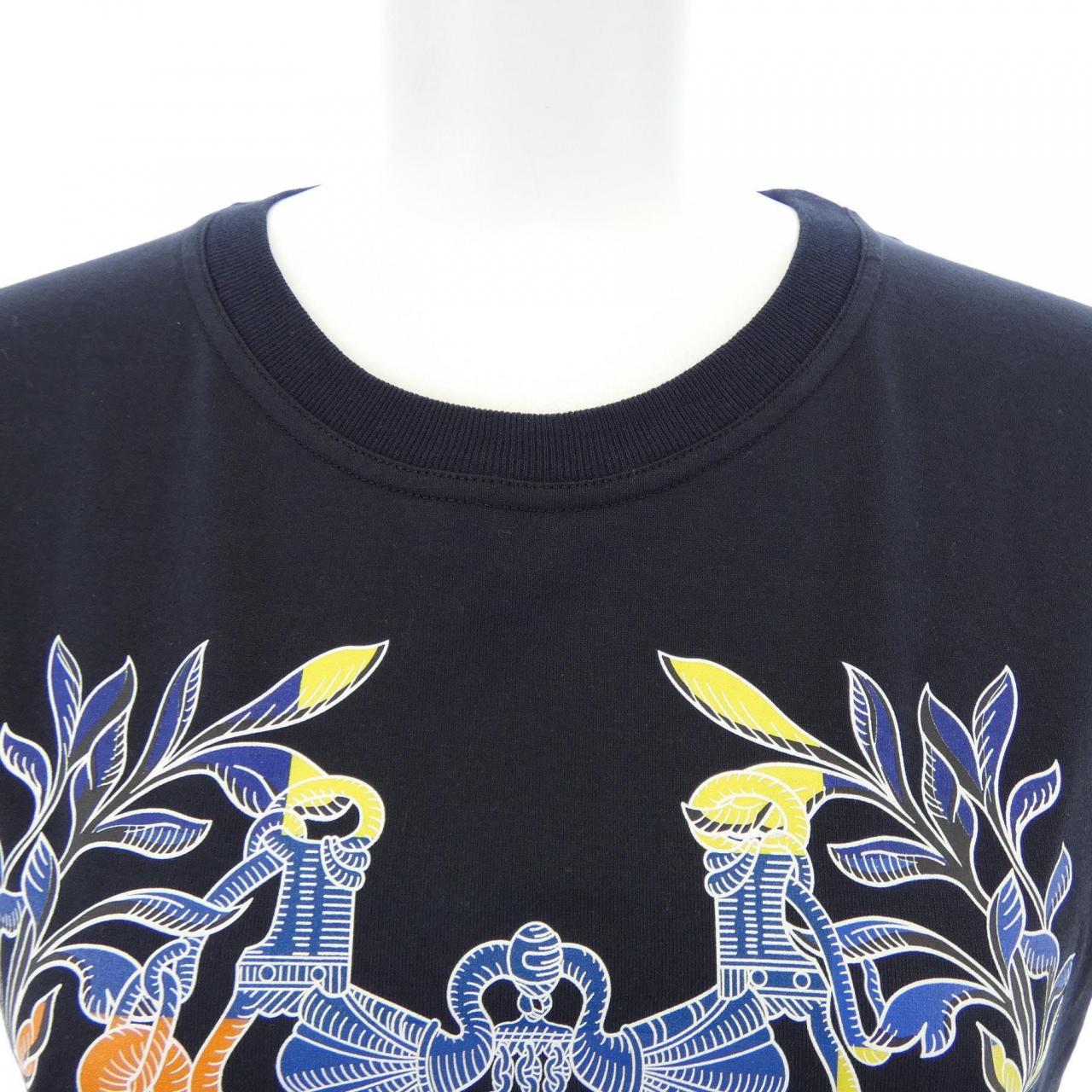 エルメス HERMES CARTOUCHE　デッラ･カヴァッレリア 4E4530DA カットワンピース