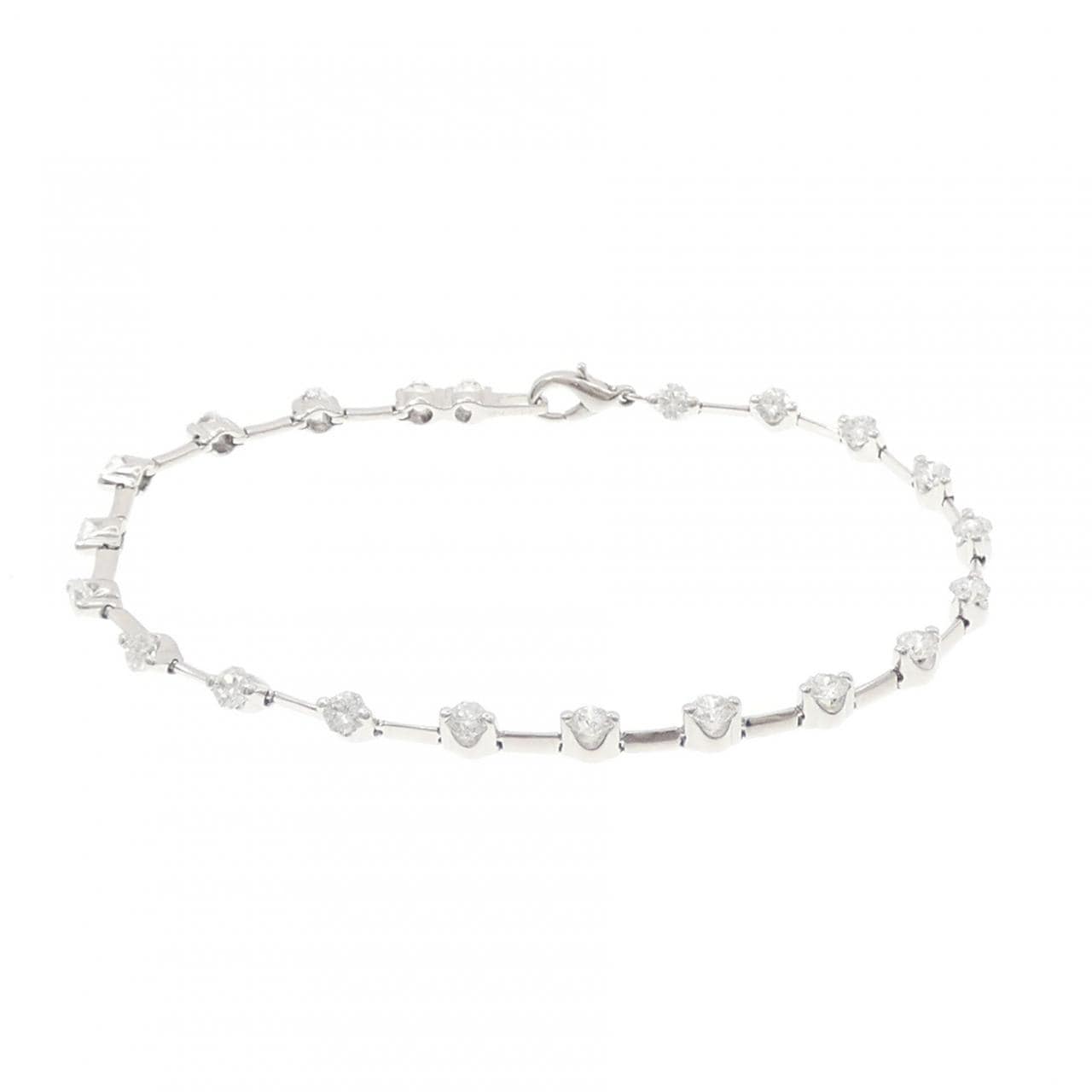 PT850 ダイヤモンド ブレスレット 2.70CT