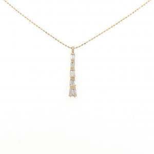 K18YG ダイヤモンド ネックレス 0.32CT
