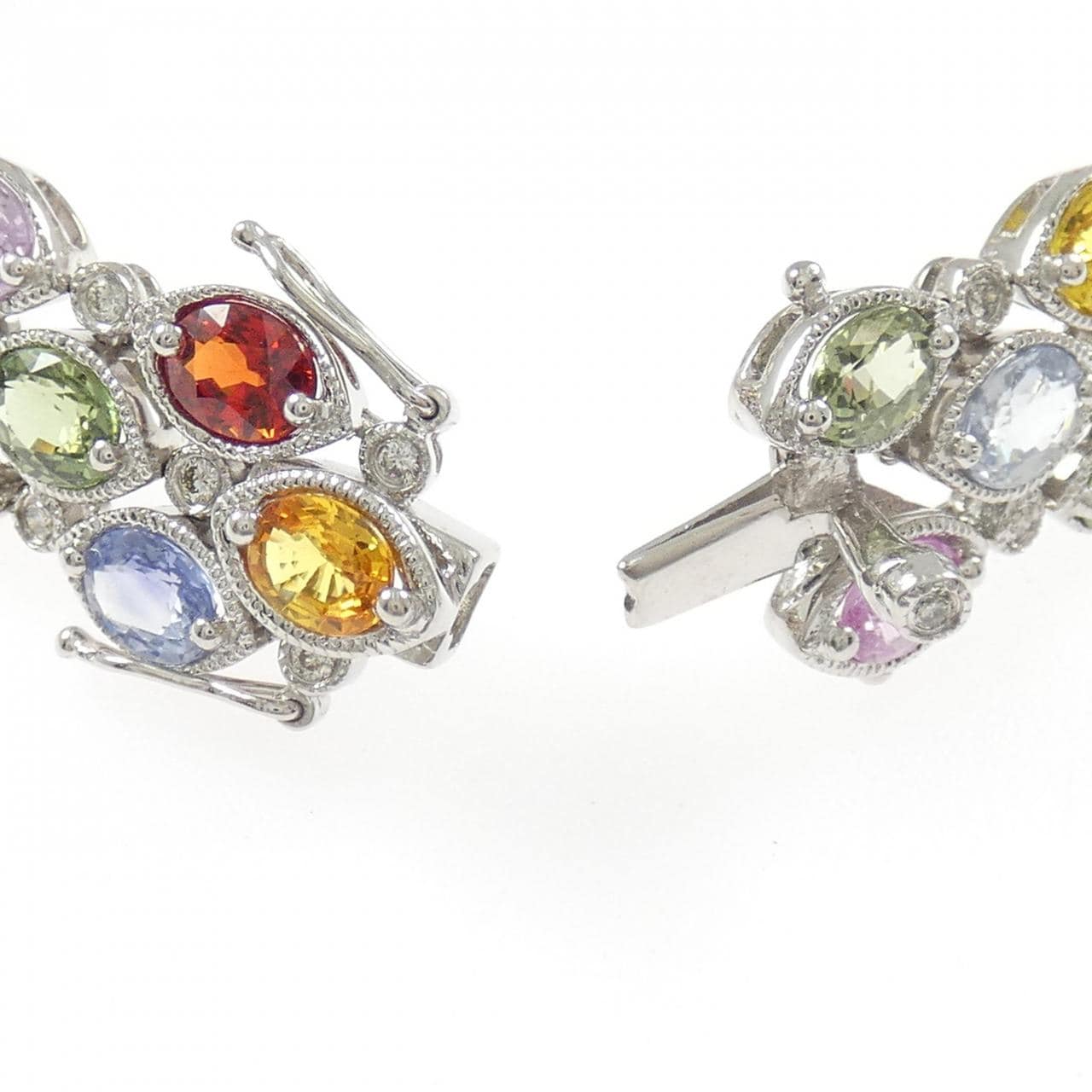 K18WG サファイヤ ブレスレット 23.15CT