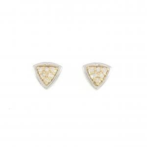K18WG/K18YG ダイヤモンド ピアス 0.18CT