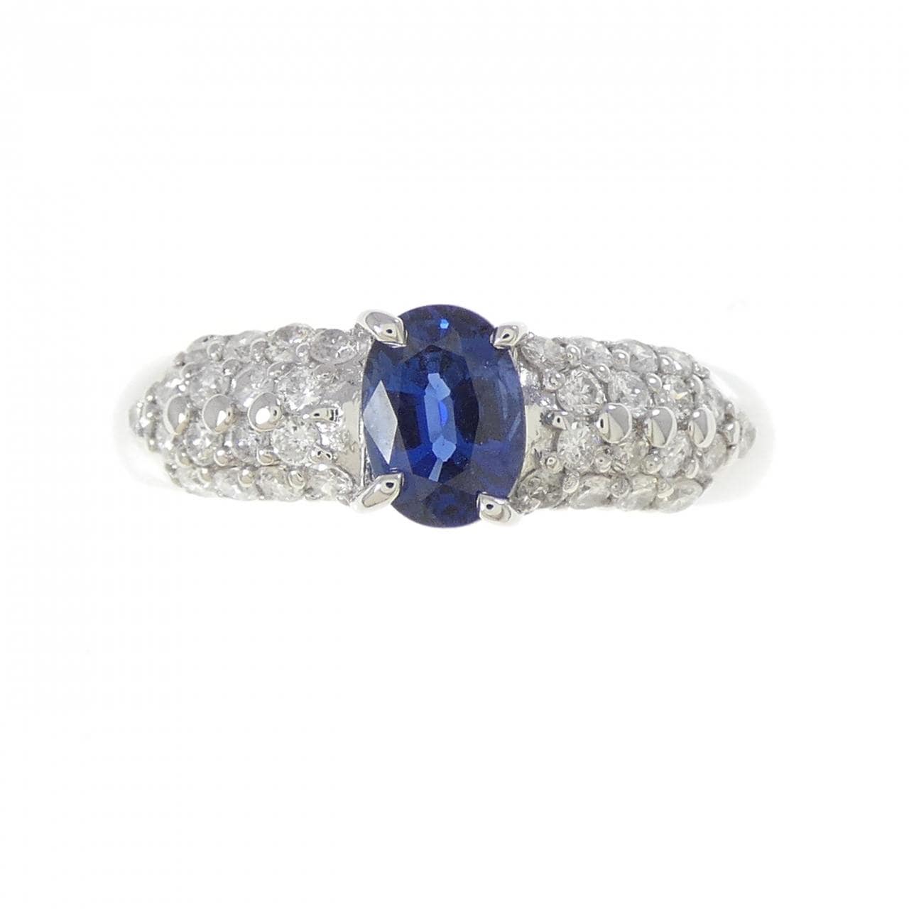 PT900 サファイヤ リング 0.77CT
