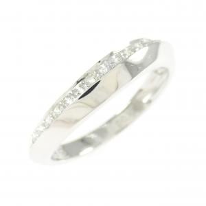 K18WG ダイヤモンド リング 0.27CT