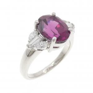 PT900 ガーネット リング 4.60CT