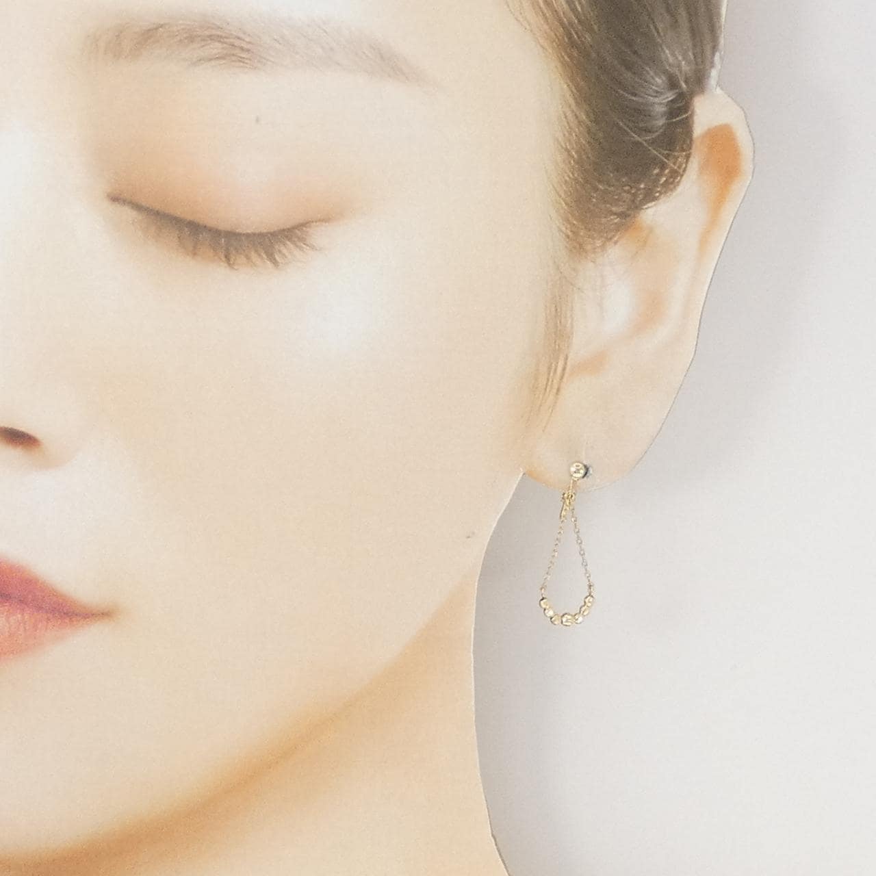 ヴァンドーム K10YG イヤリング