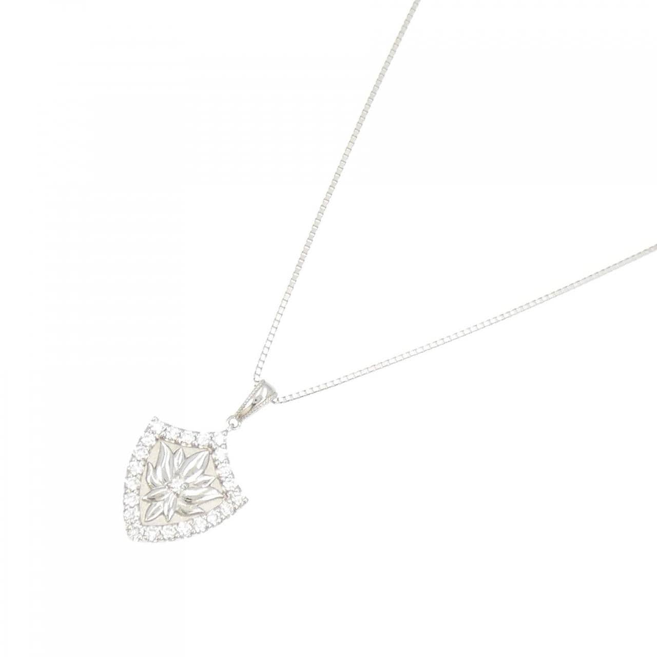 PT Flower Diamond Necklace 0.30CT