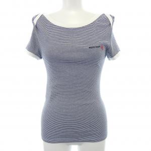 ミュウミュウ MIU MIU PETIT BATEAU リブジャージーTシャツ MJN563 SOOO 161J Tシャツ