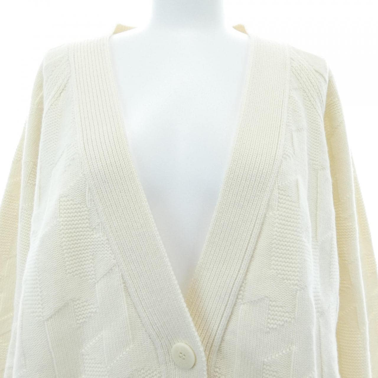 エルメス HERMES Hモチーフ　コロゾボタン 4E2707D3 カーディガン