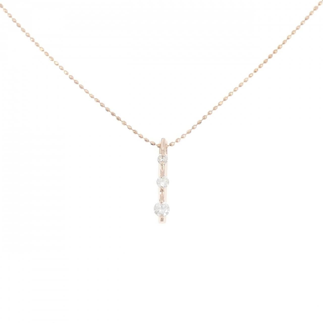 セイレーン　アズーロ ダイヤモンド ネックレス 0.18CT