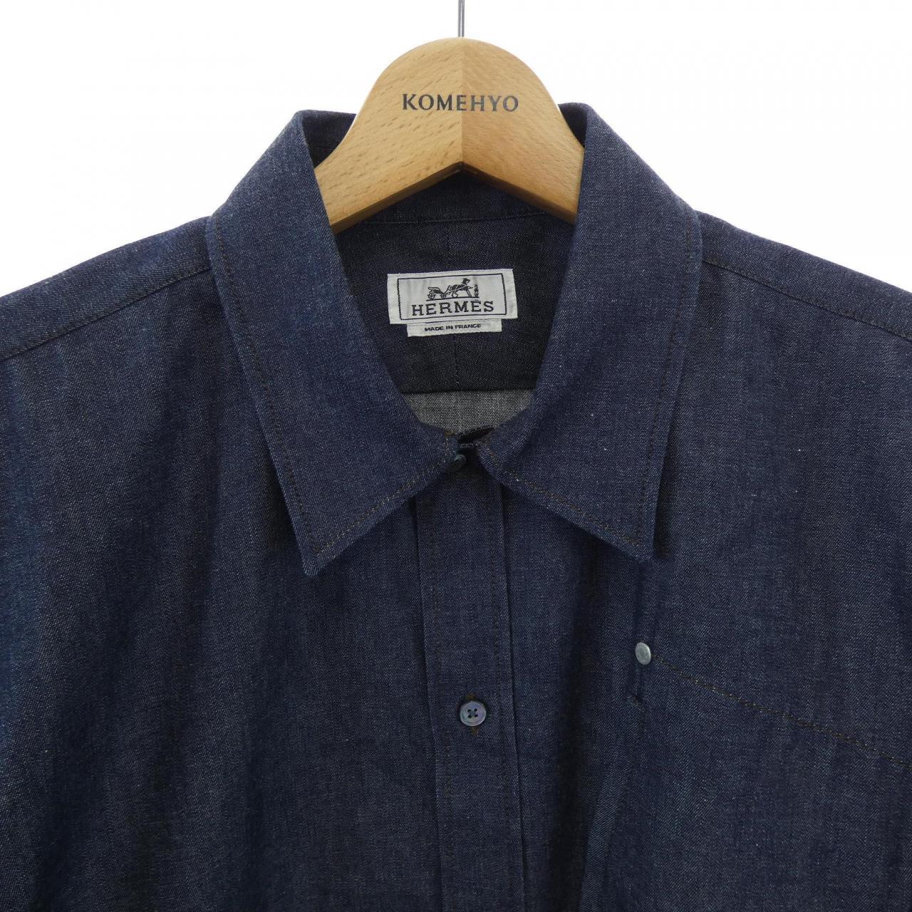 エルメス HERMES 566220HA S／Sシャツ