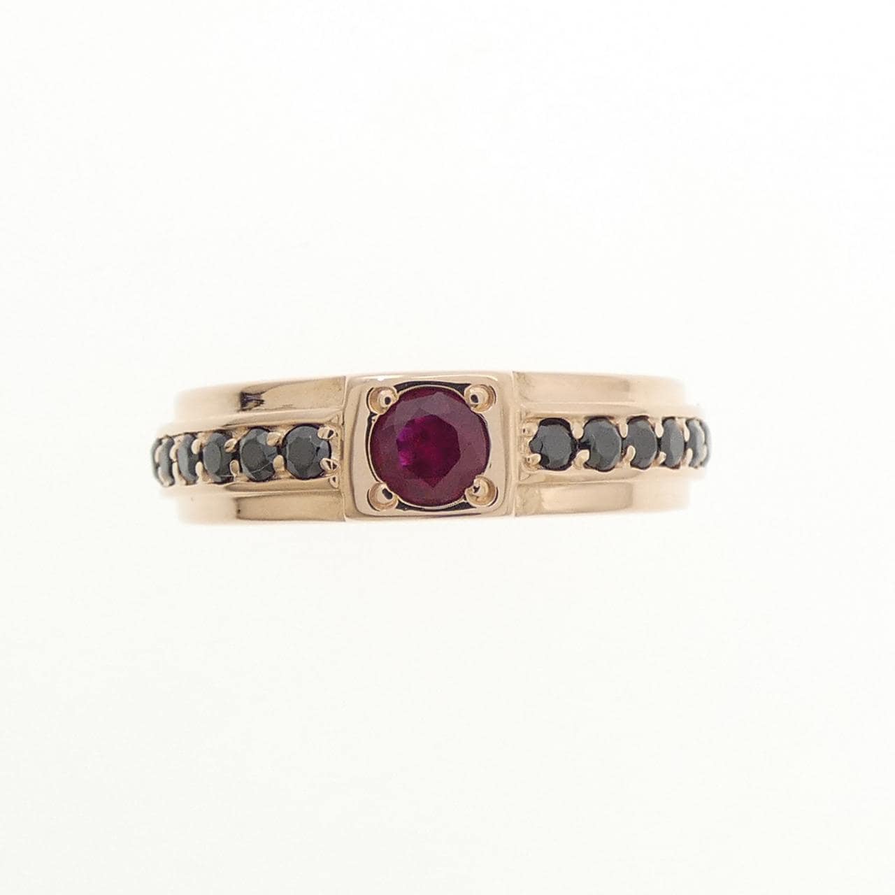 K10PG ルビー リング 0.253CT
