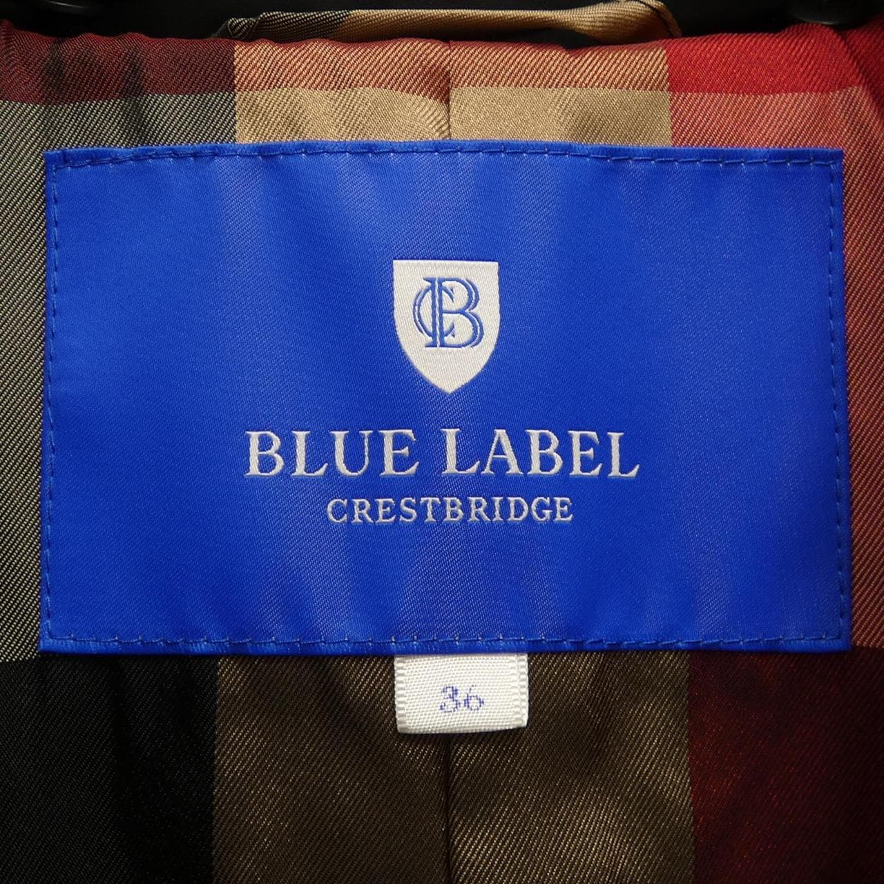 ブルーレーベルクレストブリッジ BLUE LABEL CRESTBRID ダウンコート