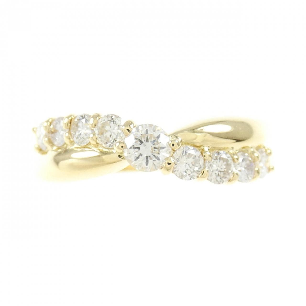 K18YG ダイヤモンド リング 0.53CT