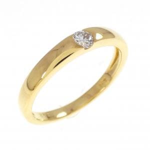 K24YG ダイヤモンド リング 0.12CT