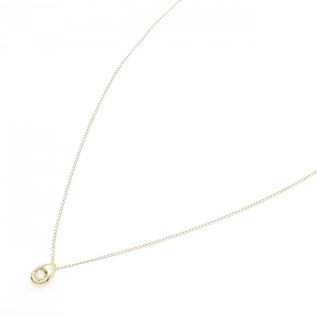 K18YG ダイヤモンド ネックレス 0.05CT