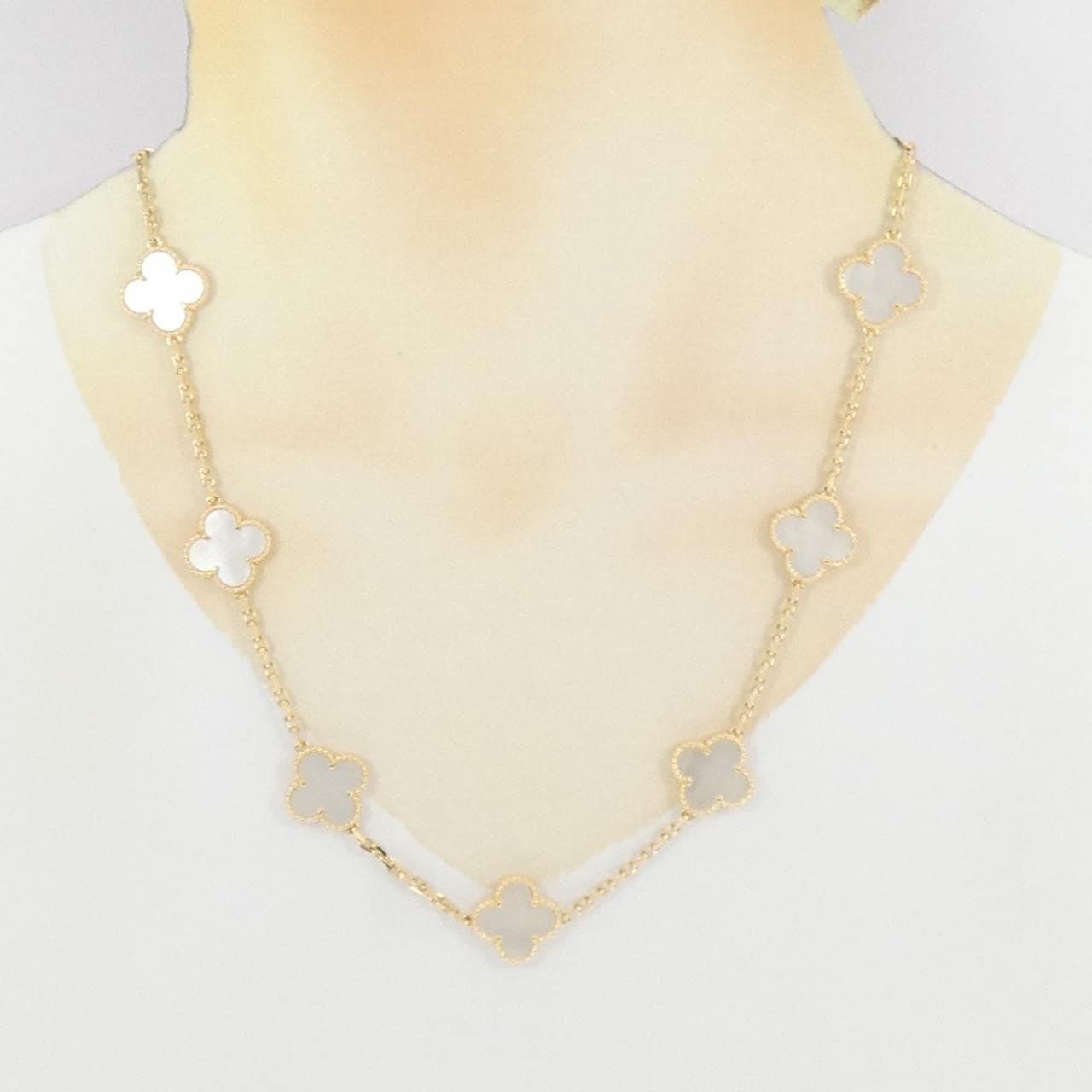 ヴァンクリーフ&アーペル ヴィンテージアルハンブラ 10モチーフ ネックレス