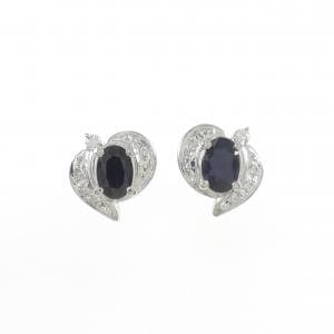 PT900 サファイヤ ピアス 1.32CT