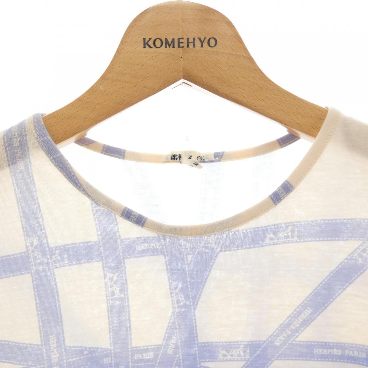 【ヴィンテージ】エルメス HERMES ボリュデュック Tシャツ