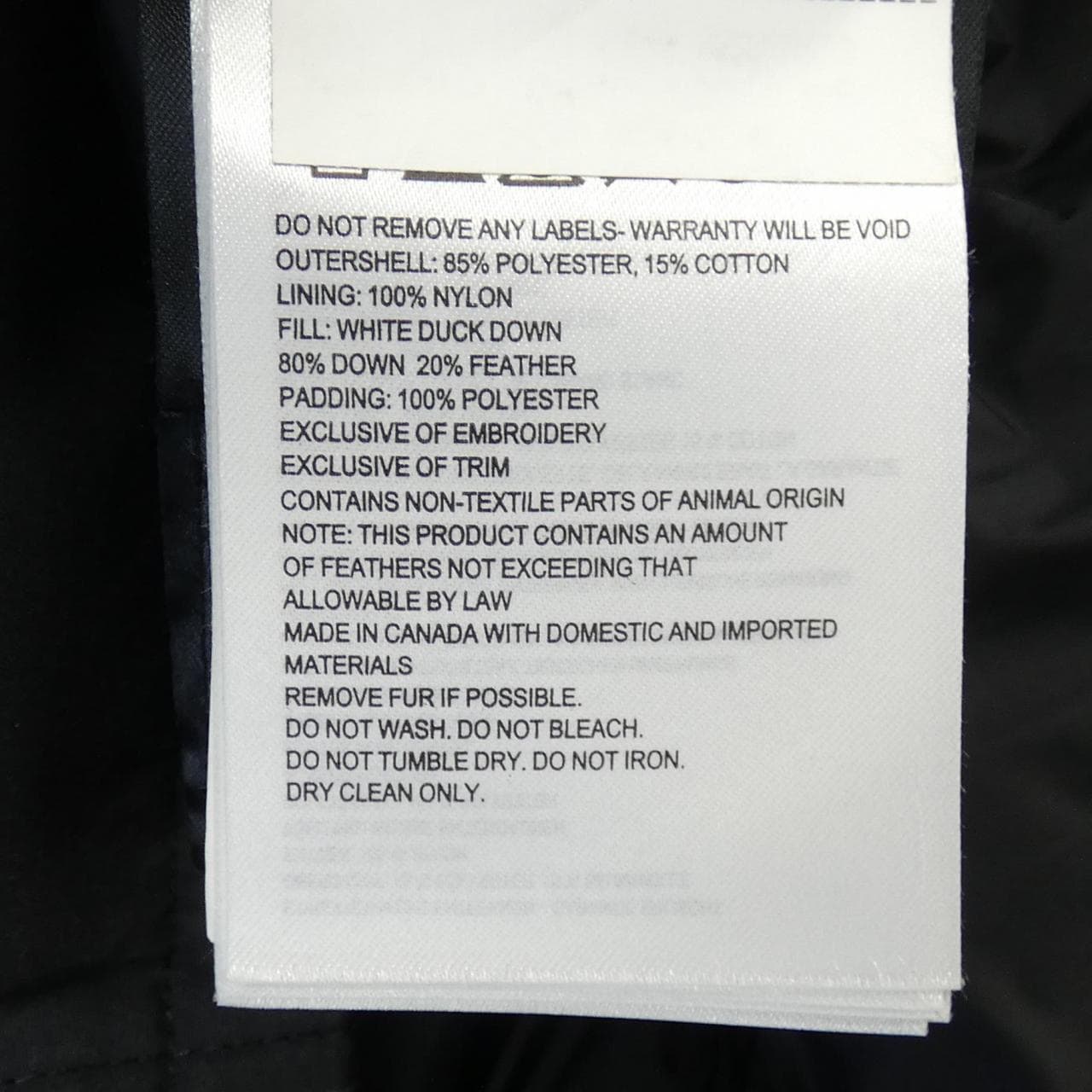 カナダグース CANADA GOOSE 3802LA SHELBURNE シェルバーン ダウンコート