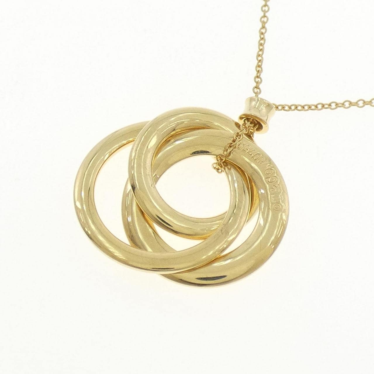 ティファニー インターロッキングサークル ネックレス