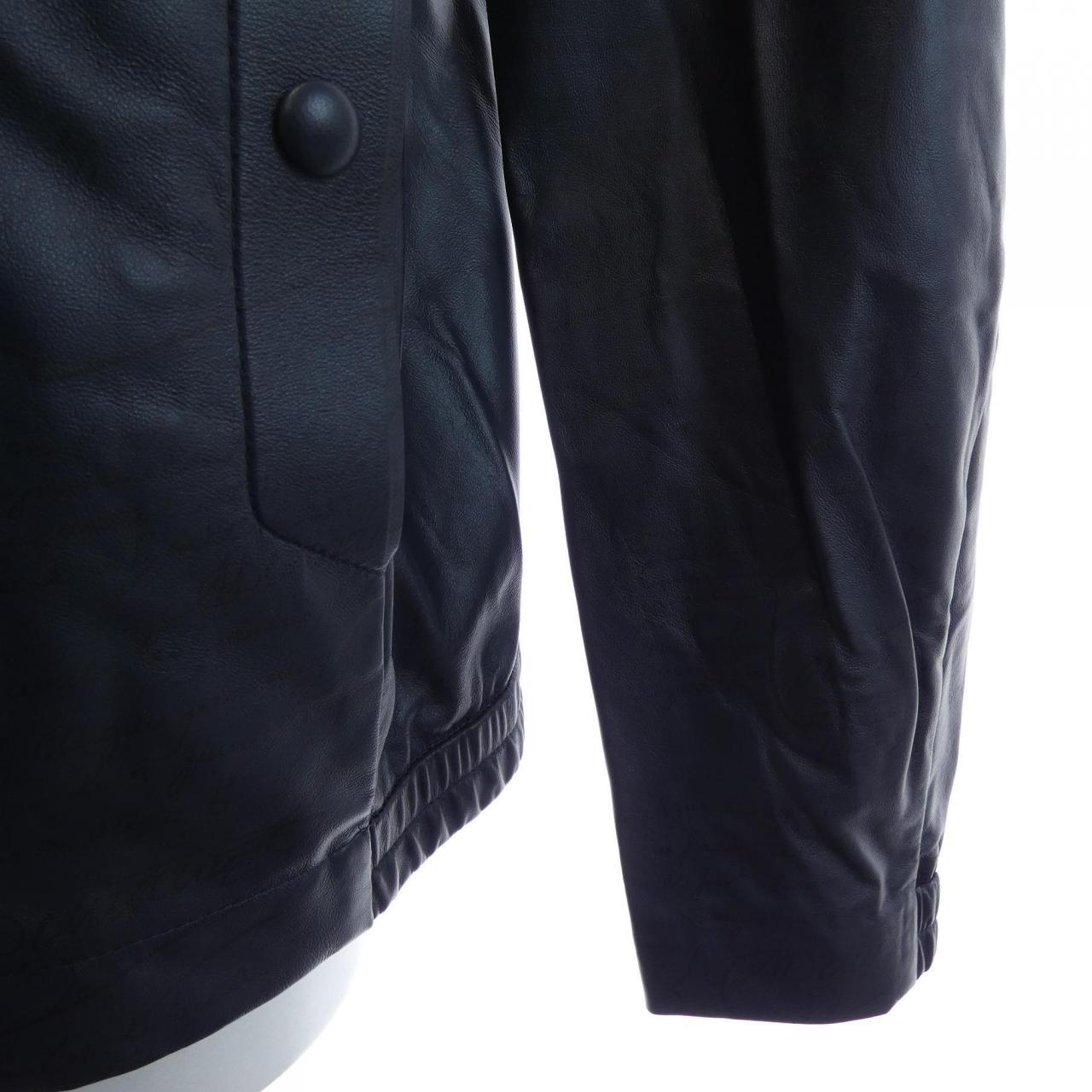 ベルルッティ Berluti ウルトラライトフライスクリットパターン R30LBL185 レザージャケット