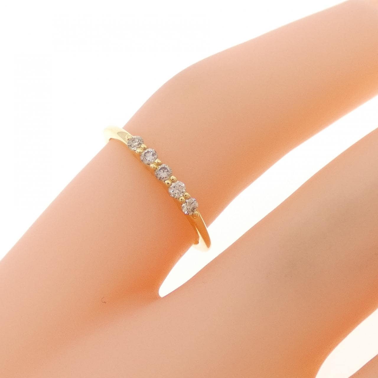 アーカー エメピンキー リング 0.10CT