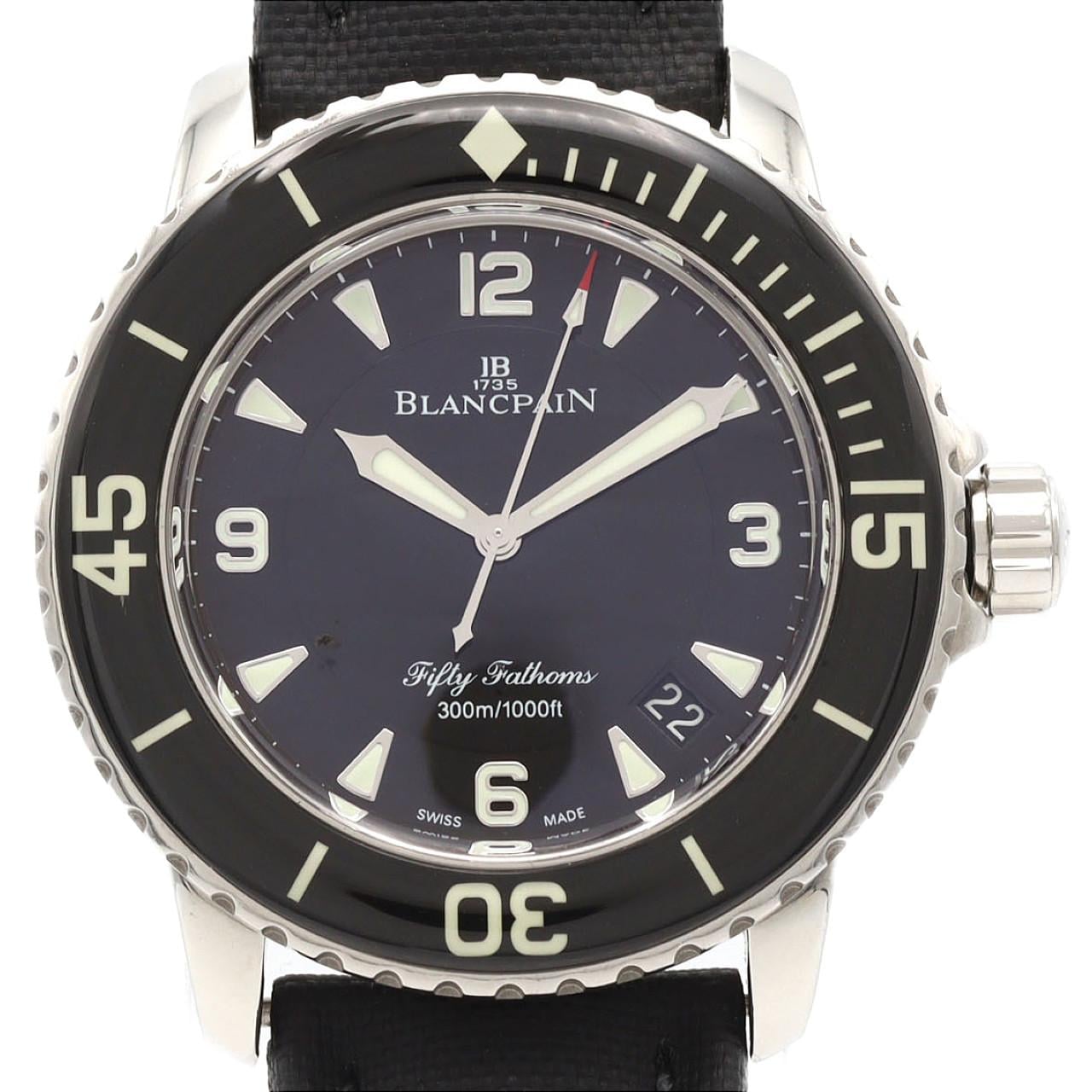 【ノーメンテナンス還元価格】ブランパン フィフティファゾムス 5015-1130-52A SS 自動巻