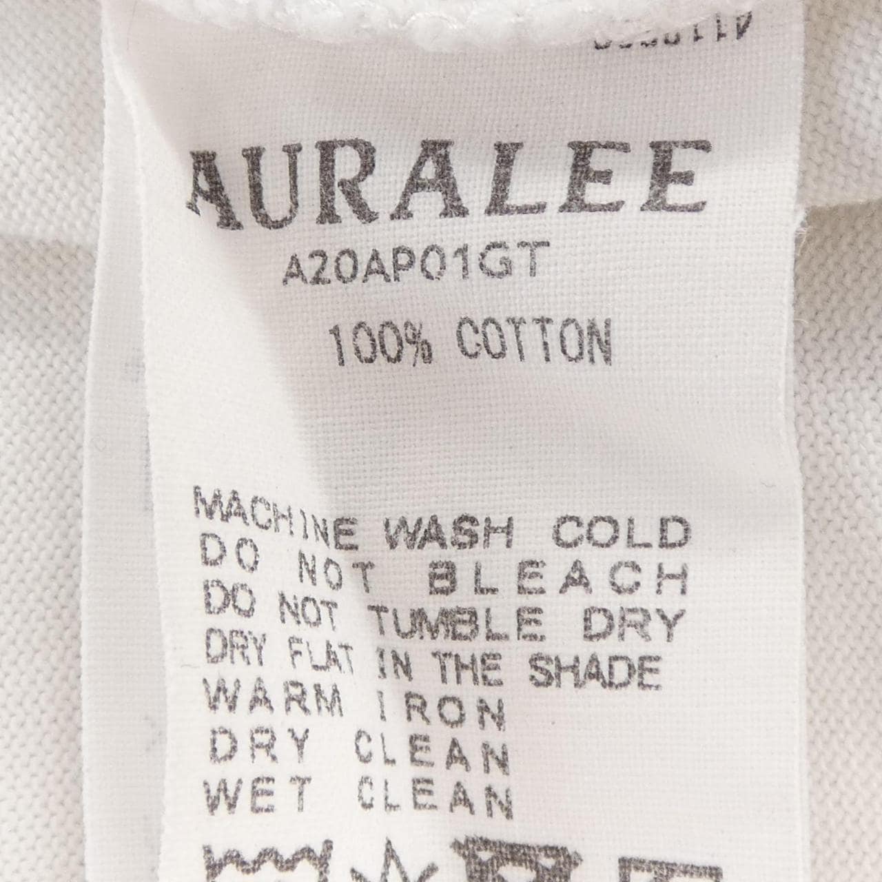 オーラリー AURALEE A20AP01GT Tシャツ