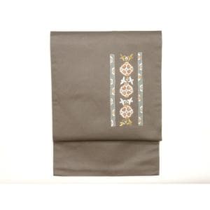 【未使用品】名古屋帯　刺繍加工