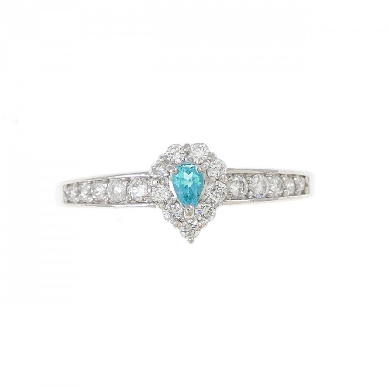 PT900 パライバトルマリン リング 0.05CT