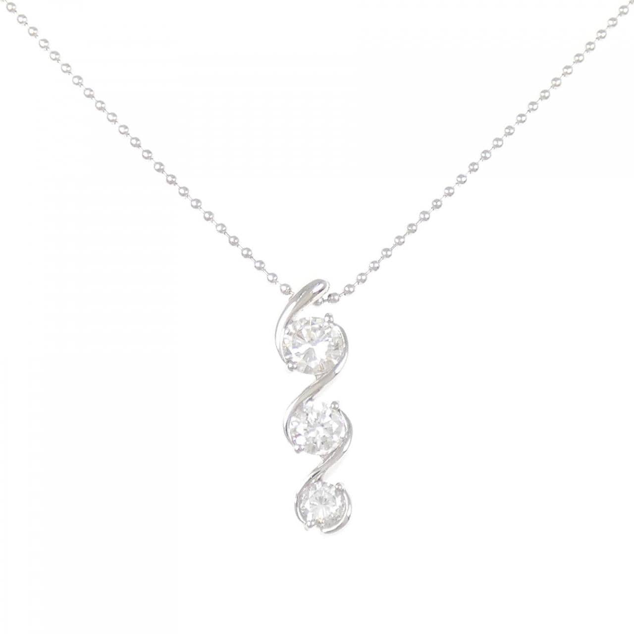 PT900/PT850 ダイヤモンド ネックレス 0.67CT