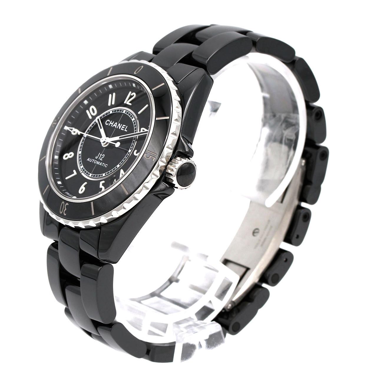 シャネル J12 キャリバー12.1 38mmセラミック H5697 セラミック 自動巻