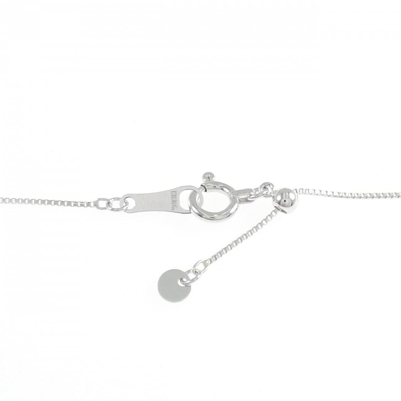 K18WG 黒蝶パール ネックレス 12.3mm