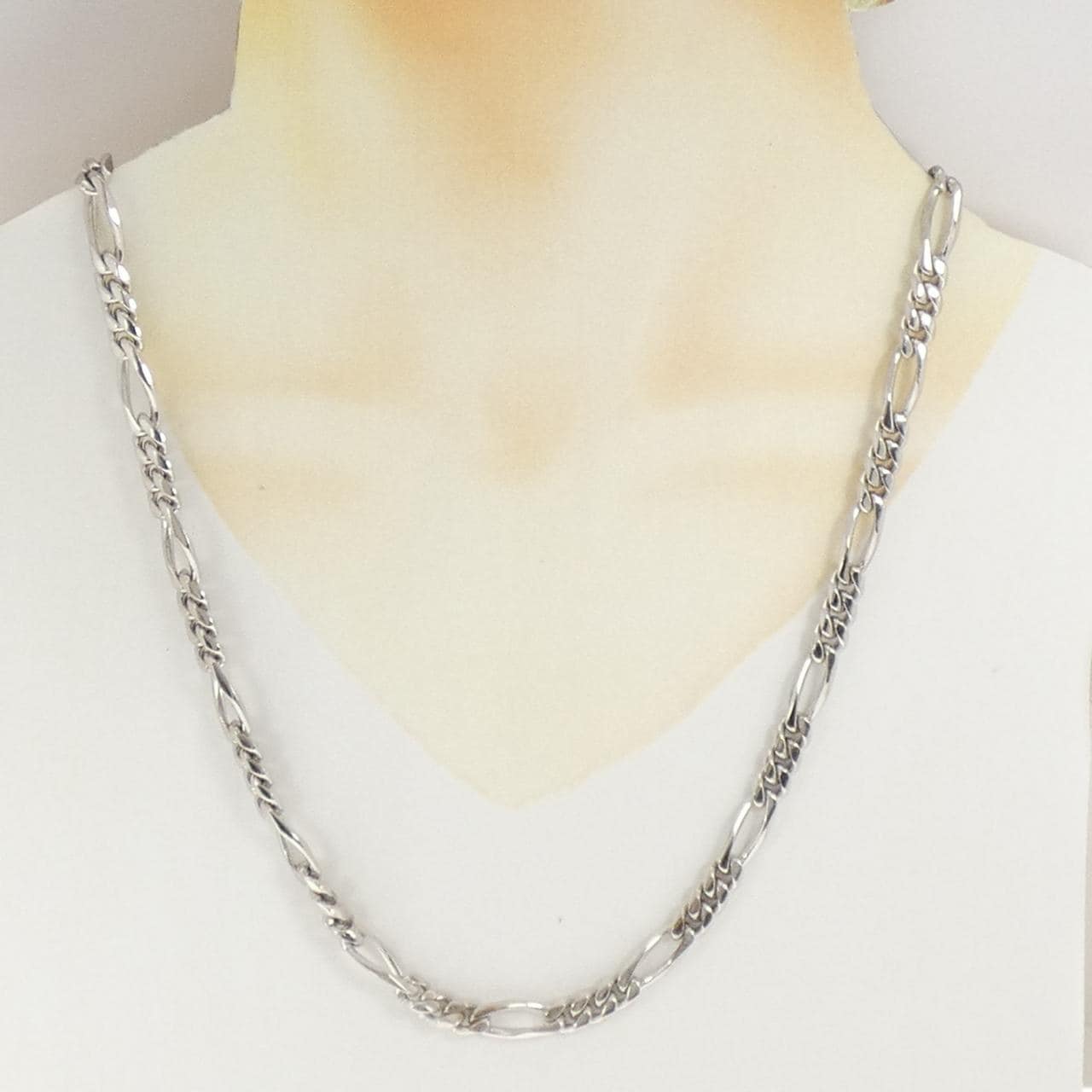 K18WG ネックレス