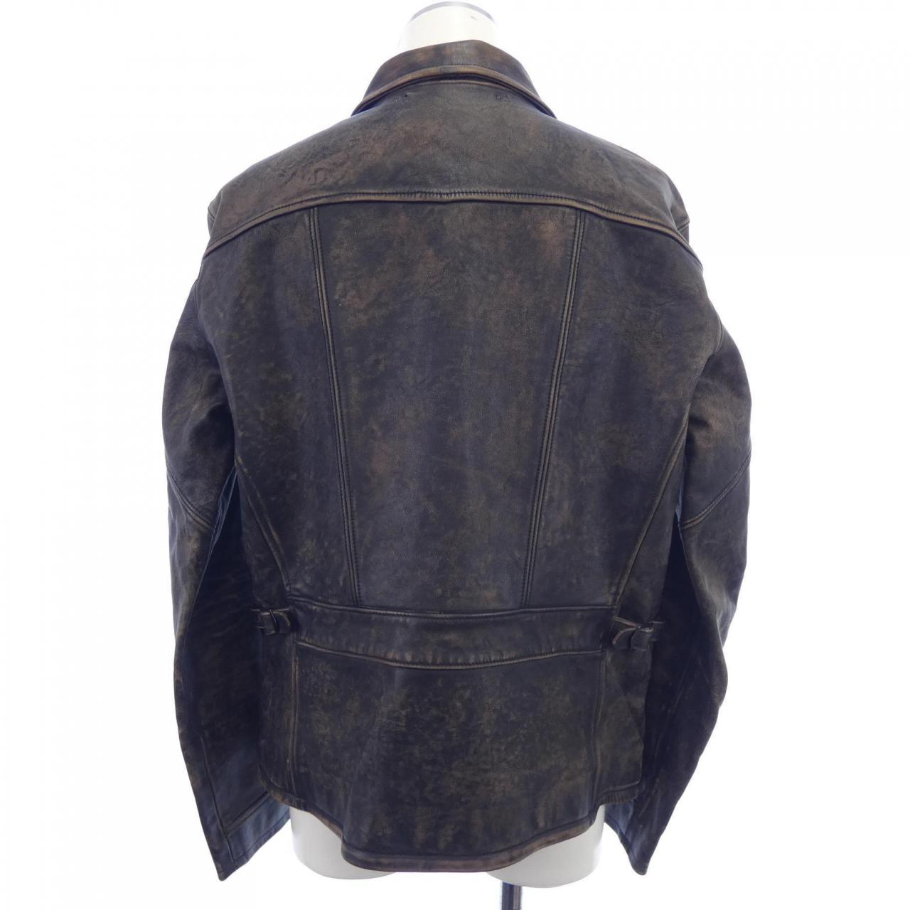 ダブルアールエル RRL レザージャケット