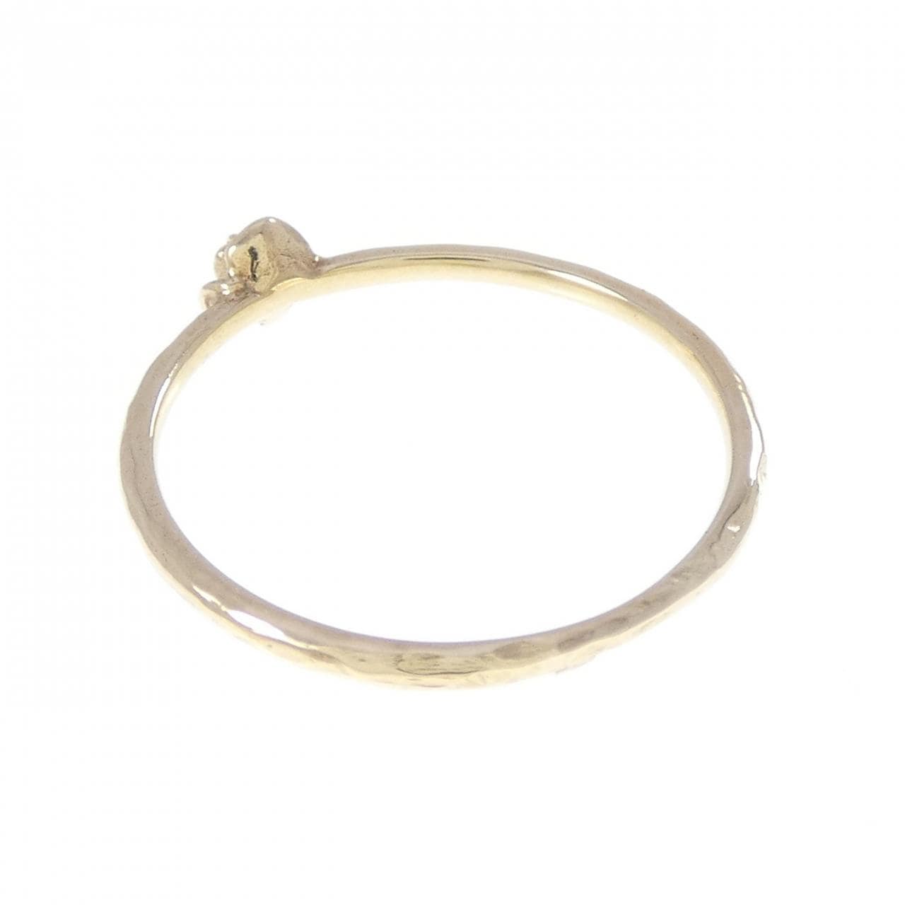 K10YG ローズ ダイヤモンド リング