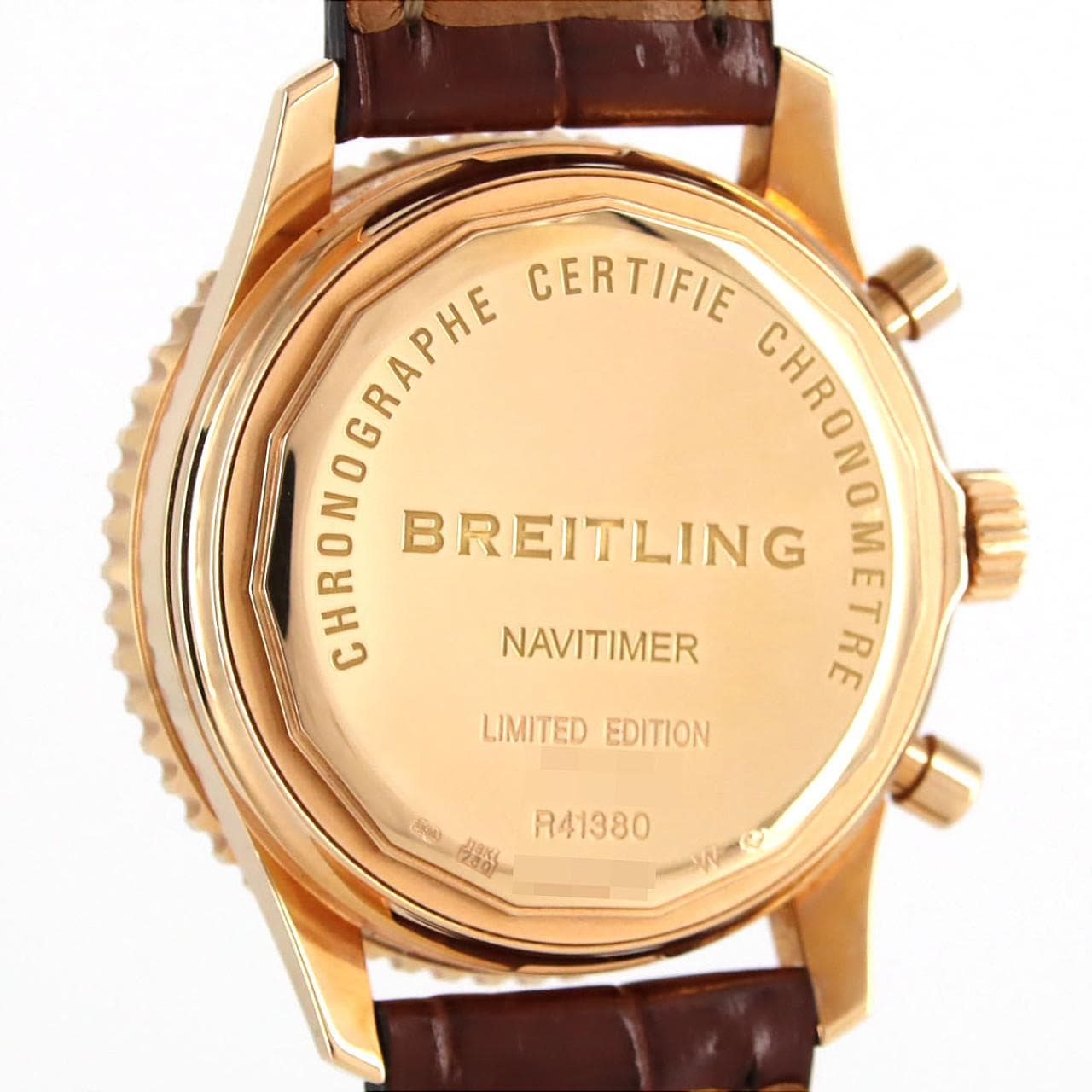 【ノーメンテナンス還元価格】ブライトリング ナビタイマー RG JAPAN LIMITED R41380/R418G26WBA PG･RG 自動巻