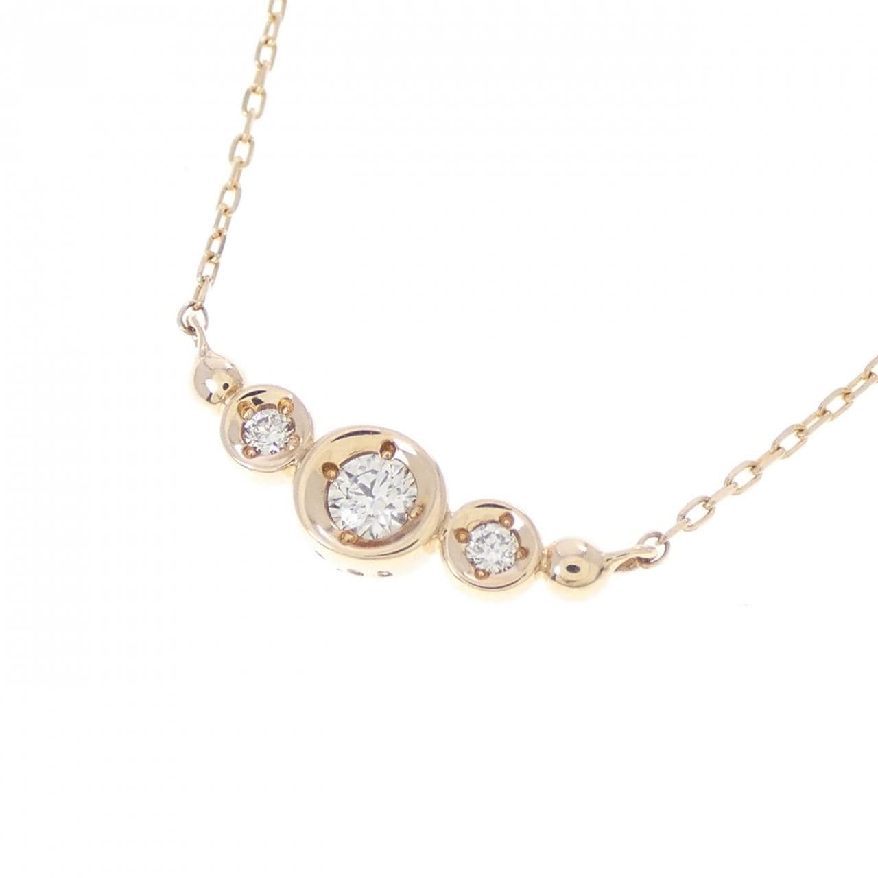 K10YG ルビー ネックレス