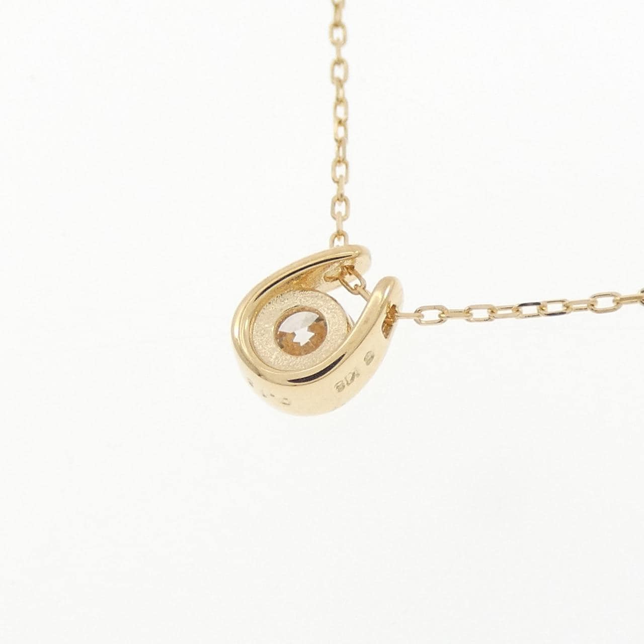 K18YG ダイヤモンド ネックレス 0.13CT