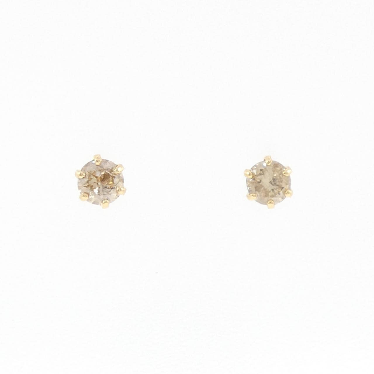 K18YG ダイヤモンド ピアス 0.50CT