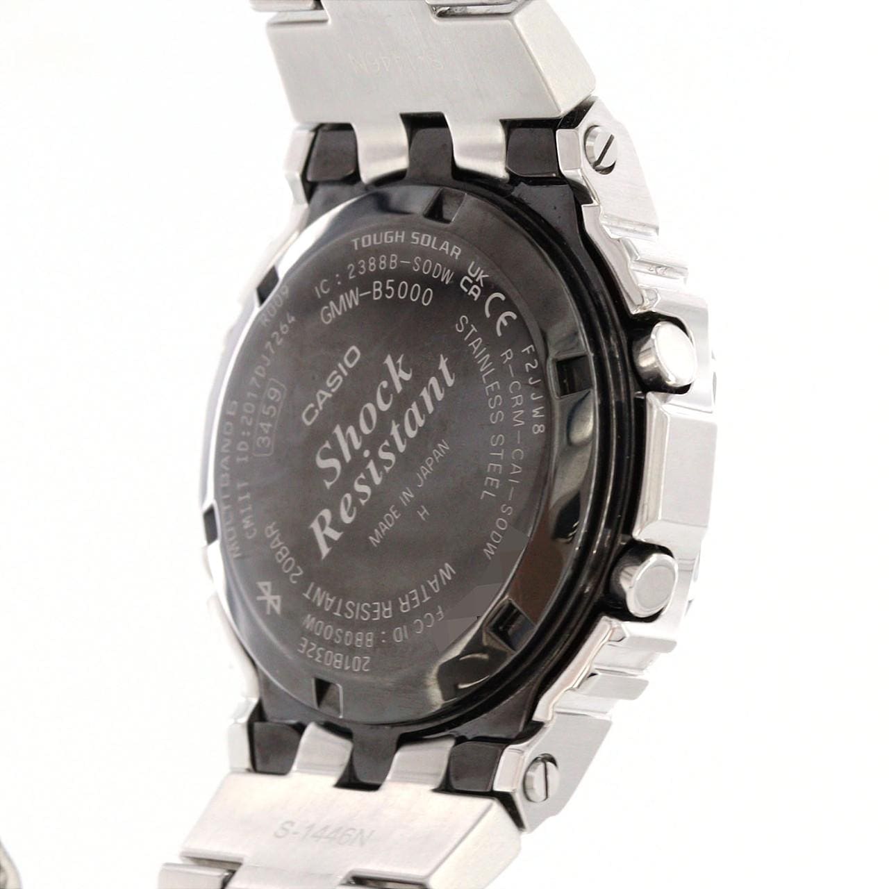 カシオ G-SHOCK 電波時計 GMW-B5000D-1JF SS ソーラークォーツ