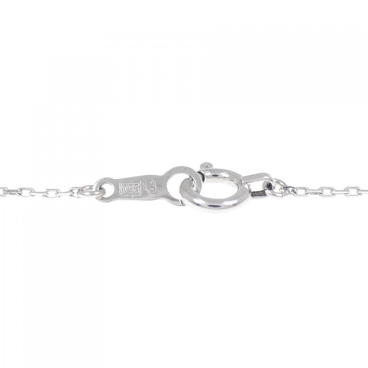PT900/PT850 ペリドット ネックレス 0.53CT