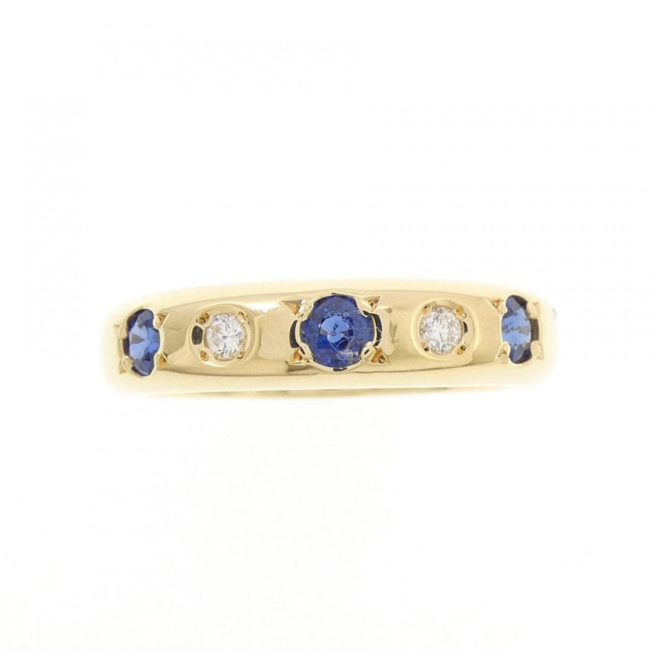 ミキモト サファイヤ リング 0.33CT