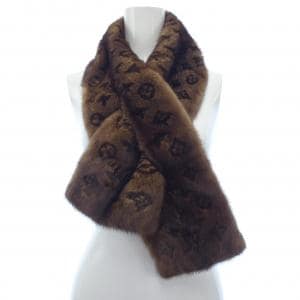 Louis Vuitton Monogram Mink Muffler